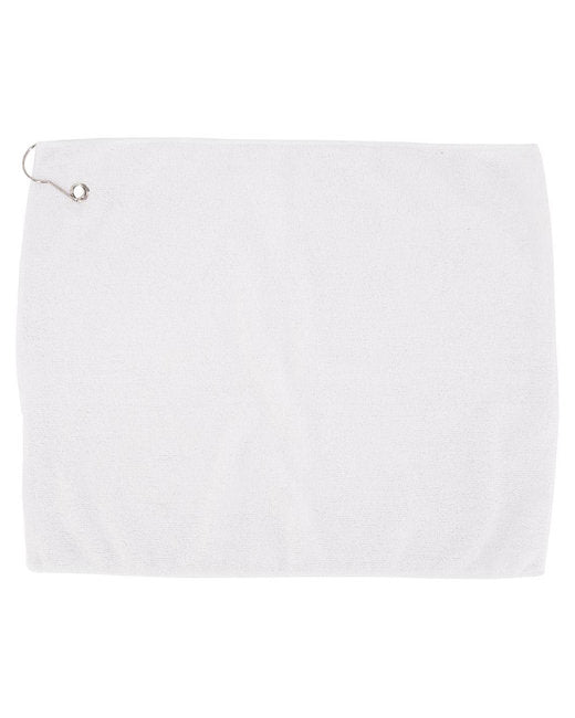 1518MFG Carmel Towel Company Microfiber Towel with Grommet and Hook