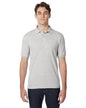 054 Hanes Adult 50/50 EcoSmart® Jersey Knit Polo