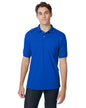 054 Hanes Adult 50/50 EcoSmart® Jersey Knit Polo