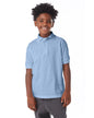 054Y Hanes Youth 50/50 EcoSmart® Jersey Knit Polo