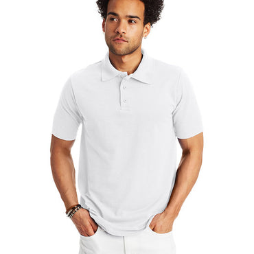 055P Hanes Men's Pique Polo