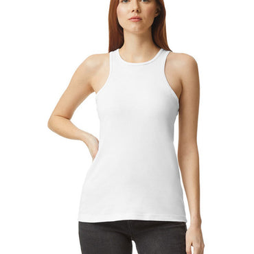 101CVC American Apparel Ladies' CVC Racerneck Tank