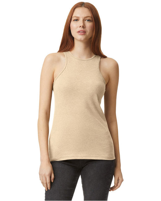 101CVC American Apparel Ladies' CVC Racerneck Tank