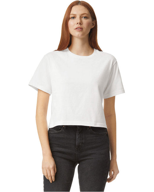 102AM American Apparel Ladies' Fine Jersey Boxy T-Shirt