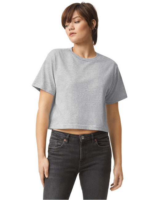 102AM American Apparel Ladies' Fine Jersey Boxy T-Shirt