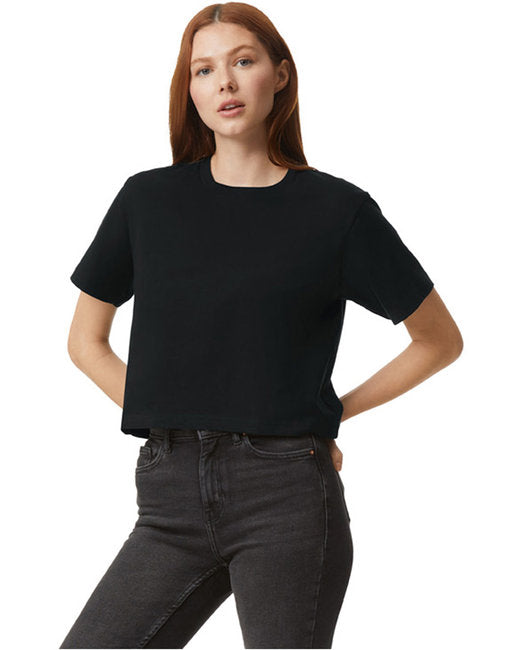 102AM American Apparel Ladies' Fine Jersey Boxy T-Shirt