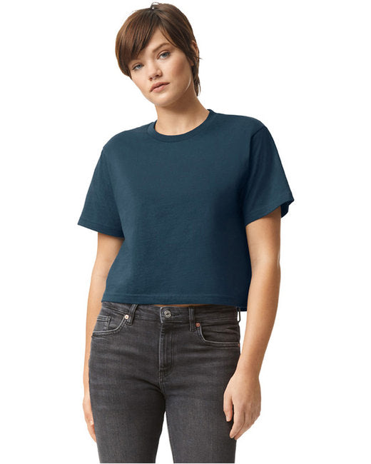 102AM American Apparel Ladies' Fine Jersey Boxy T-Shirt