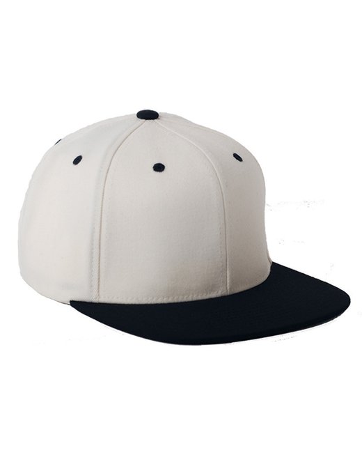 110FT Flexfit Adult Wool Blend Snapback Two-Tone Cap