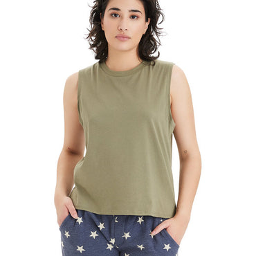 1174C1 Alternative Ladies' Go-To Cropped Muscle T-Shirt