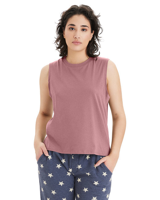 1174C1 Alternative Ladies' Go-To Cropped Muscle T-Shirt