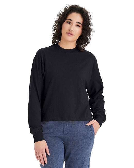 1176C1 Alternative Ladies' Main Stage Long-Sleeve Cropped T-Shirt