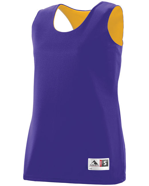 147 Augusta Sportswear Ladies' Wicking Polyester Reversible Sleeveless Jersey