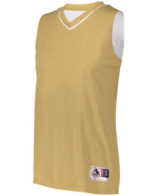 154 Augusta Sportswear Ladies' Reversible Two-Color Sleeveless Jersey