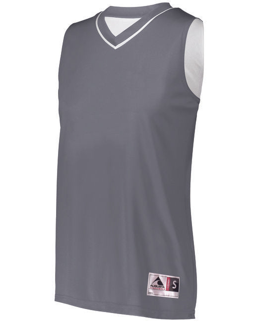 154 Augusta Sportswear Ladies' Reversible Two-Color Sleeveless Jersey