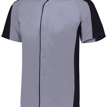 1655 Augusta Sportswear Adult Full-Button Baseball Jersey