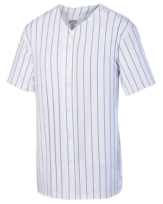 1685 Augusta Sportswear Unisex Pin Stripe Baseball Jersey