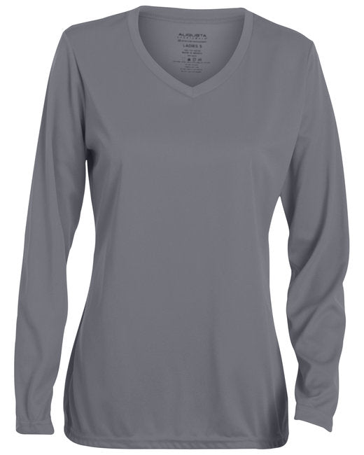 1788 Augusta Sportswear Ladies' Wicking Long-Sleeve T-Shirt