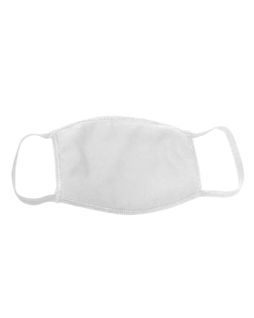 1900BY Bayside Adult Cotton Face Mask Made in USA