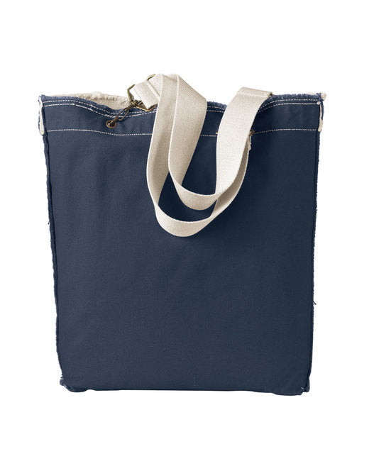 1906 Authentic Pigment Direct-Dyed Raw-Edge Tote