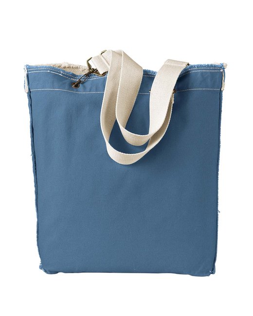 1906 Authentic Pigment Direct-Dyed Raw-Edge Tote