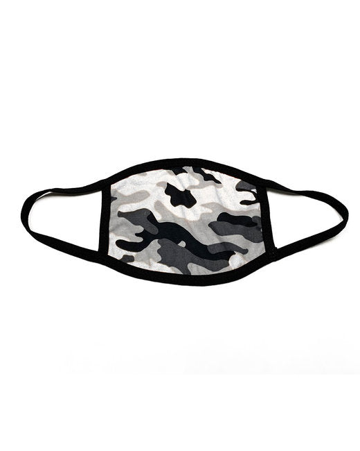 1935BY Bayside Adult Camo Face Mask