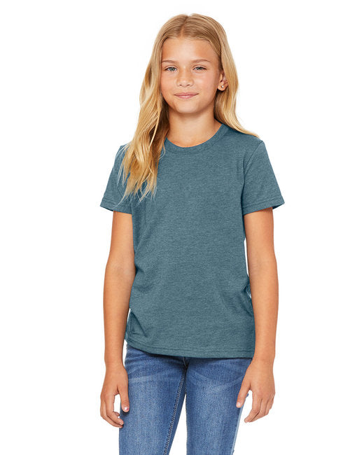 3001YCV Bella + Canvas Youth CVC Jersey T-Shirt