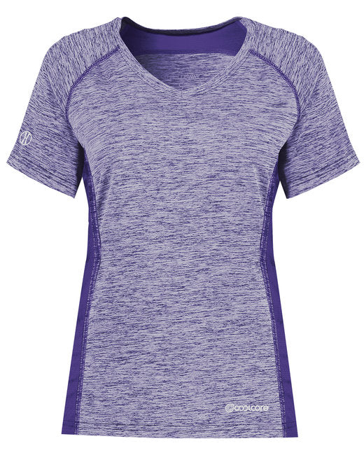 222771 Holloway Ladies' Electrify Coolcore T-Shirt