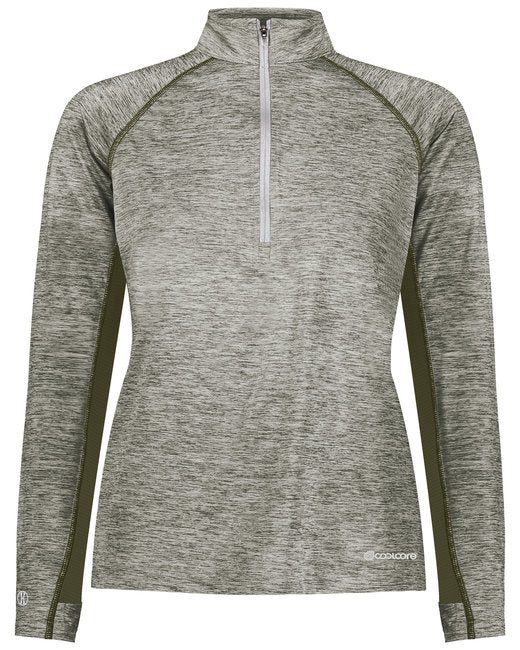 222774 Holloway Ladies' Electrify Coolcore Half-Zip