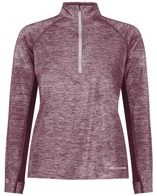 222774 Holloway Ladies' Electrify Coolcore Half-Zip