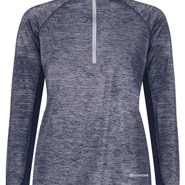 222774 Holloway Ladies' Electrify Coolcore Half-Zip