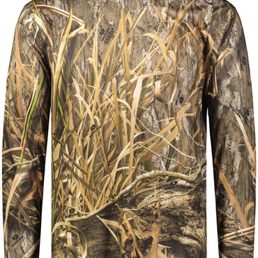 222836 Holloway Men's Mossy Oak Momentum Long Sleeve T-Shirt