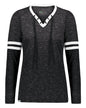 223246 Holloway Ladies' Monterey Long-Sleeve V-Neck