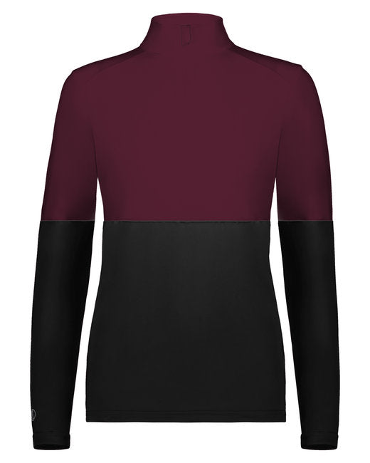 223700 Holloway Ladies' Momentum Team Quarter-Zip Knit