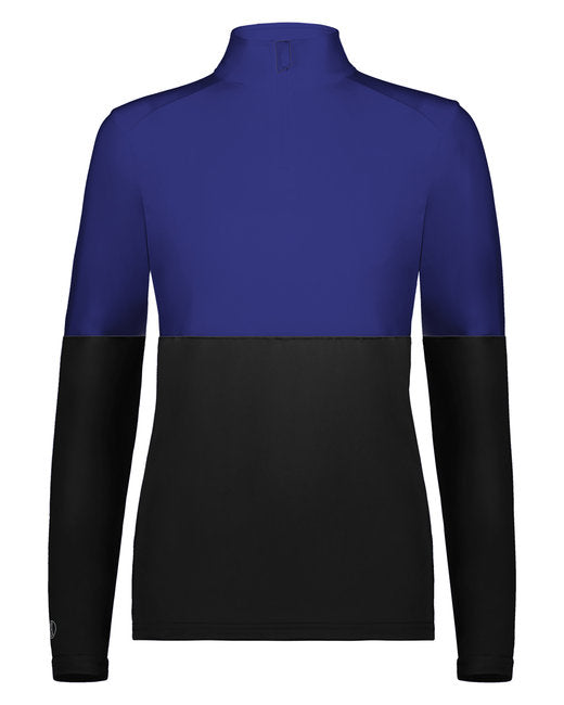 223700 Holloway Ladies' Momentum Team Quarter-Zip Knit