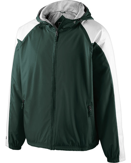 229111 Holloway Adult Polyester Full Zip Hooded Homefield Jacket