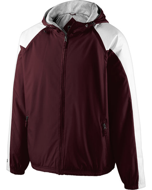 229111 Holloway Adult Polyester Full Zip Hooded Homefield Jacket