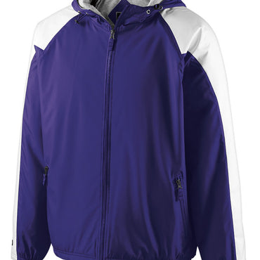 229111 Holloway Adult Polyester Full Zip Hooded Homefield Jacket