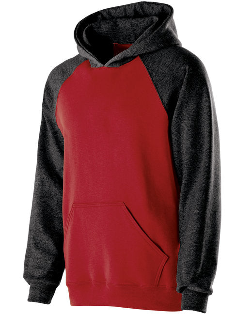 229279 Holloway Youth Cotton/Poly Fleece Banner Hoodie