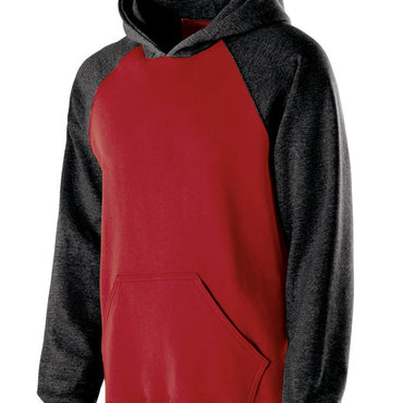 229279 Holloway Youth Cotton/Poly Fleece Banner Hoodie