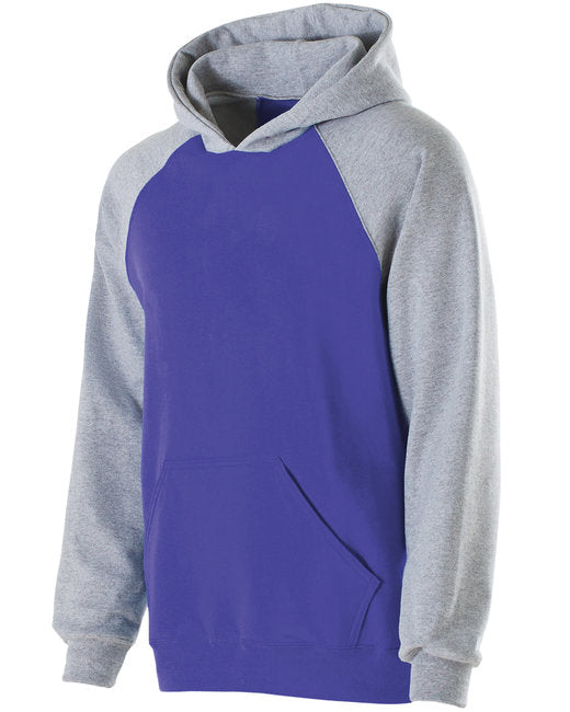 229279 Holloway Youth Cotton/Poly Fleece Banner Hoodie