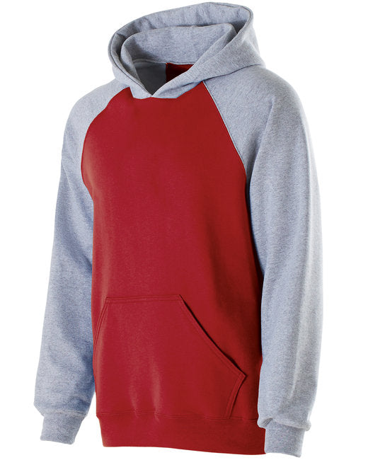 229279 Holloway Youth Cotton/Poly Fleece Banner Hoodie