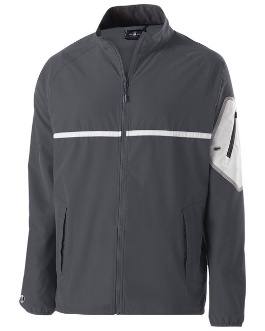 229543 Holloway Unisex Weld 4-Way Stretch Warm-Up Jacket