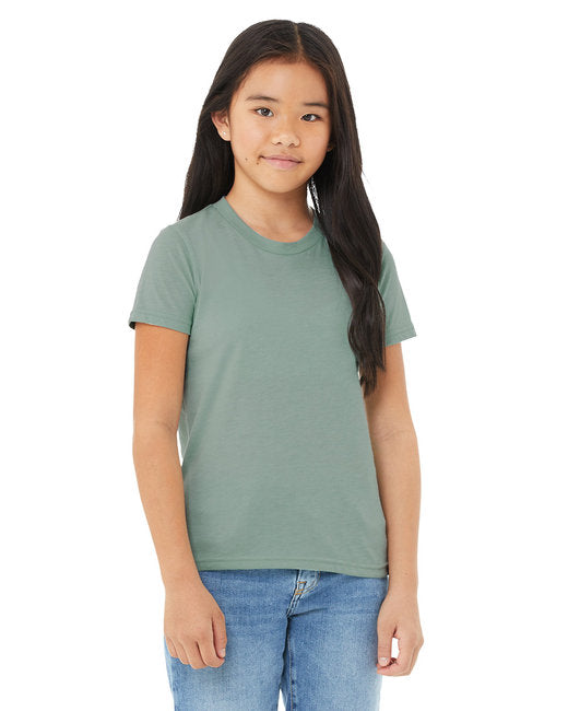 3001YCV Bella + Canvas Youth CVC Jersey T-Shirt