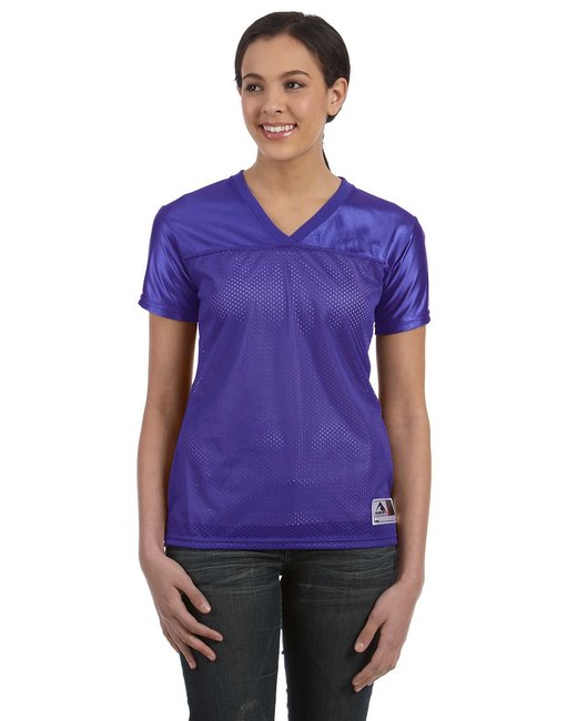 250 Augusta Sportswear Ladies' Junior Fit Replica Football T-Shirt