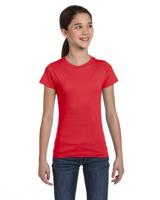 2616 LAT Girls' Fine Jersey T-Shirt