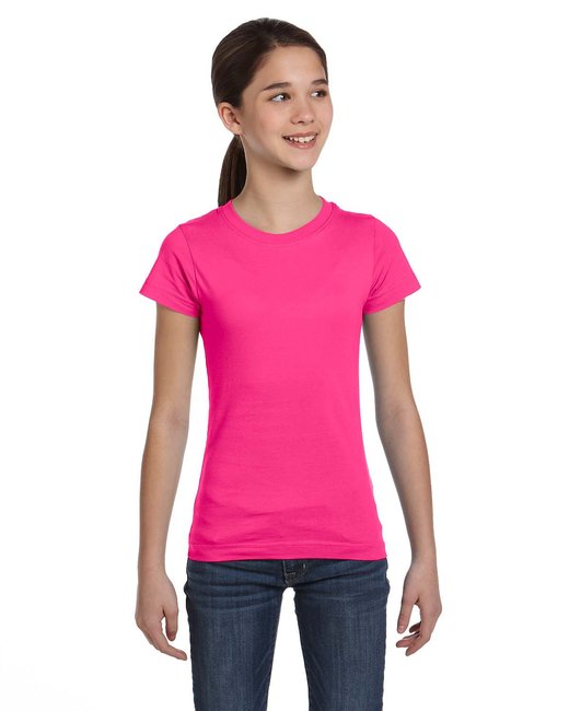 2616 LAT Girls' Fine Jersey T-Shirt