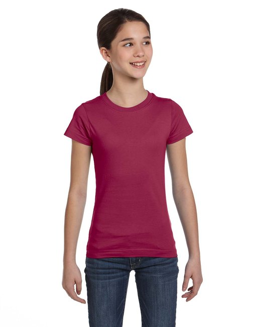 2616 LAT Girls' Fine Jersey T-Shirt