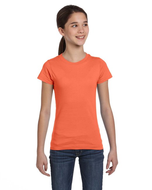 2616 LAT Girls' Fine Jersey T-Shirt