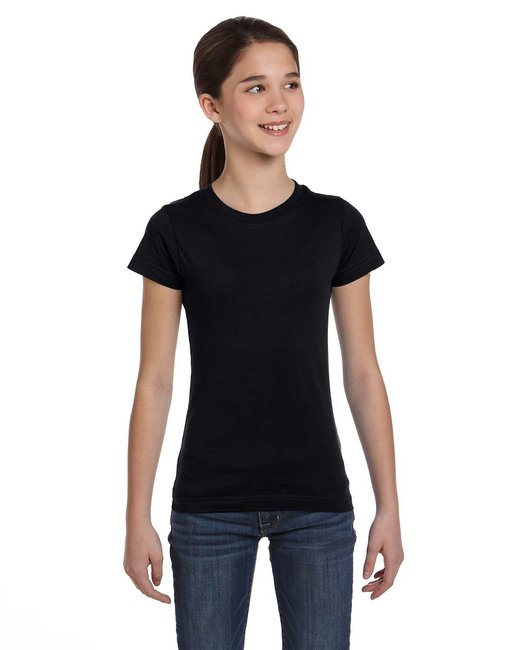 2616 LAT Girls' Fine Jersey T-Shirt