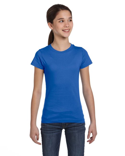 2616 LAT Girls' Fine Jersey T-Shirt